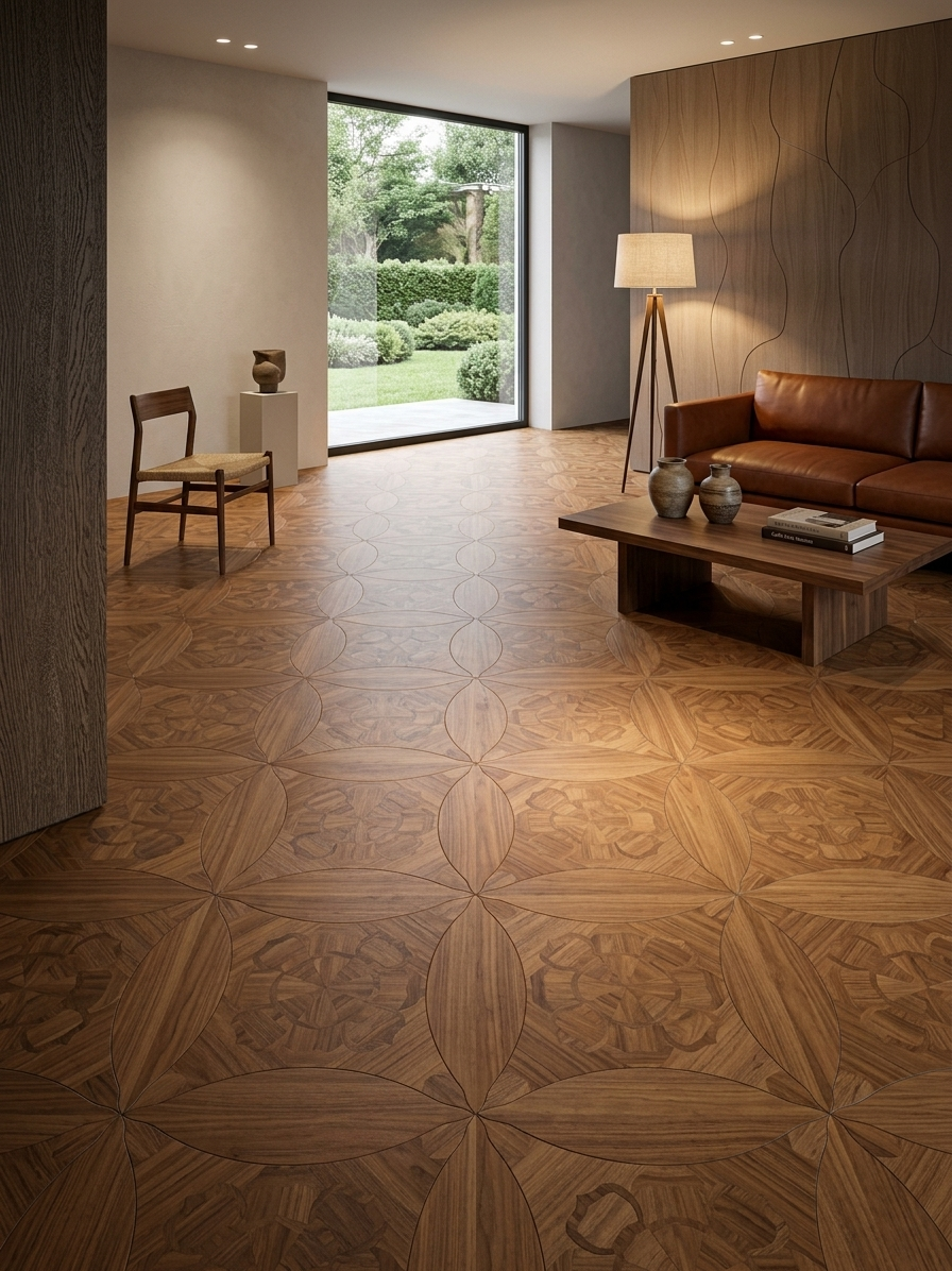 Princess Anne Parquet — Burmese Teak