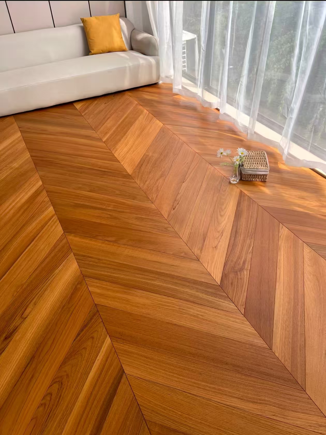Chevron — Teak