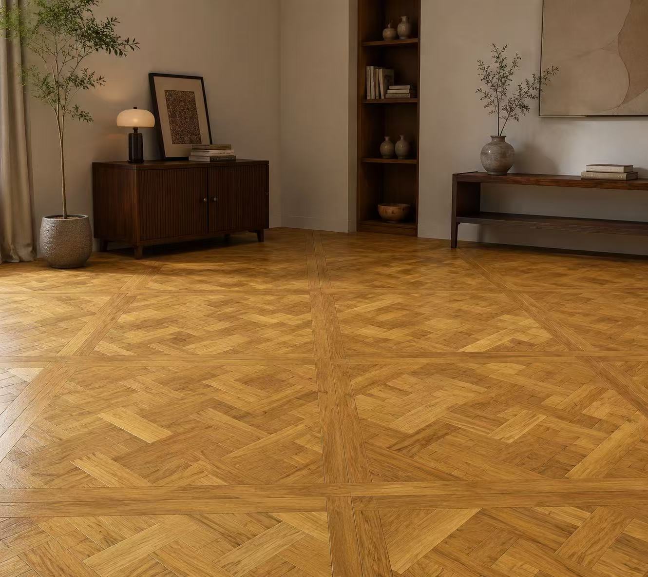 Versailles French Parquet — Burmese Teak