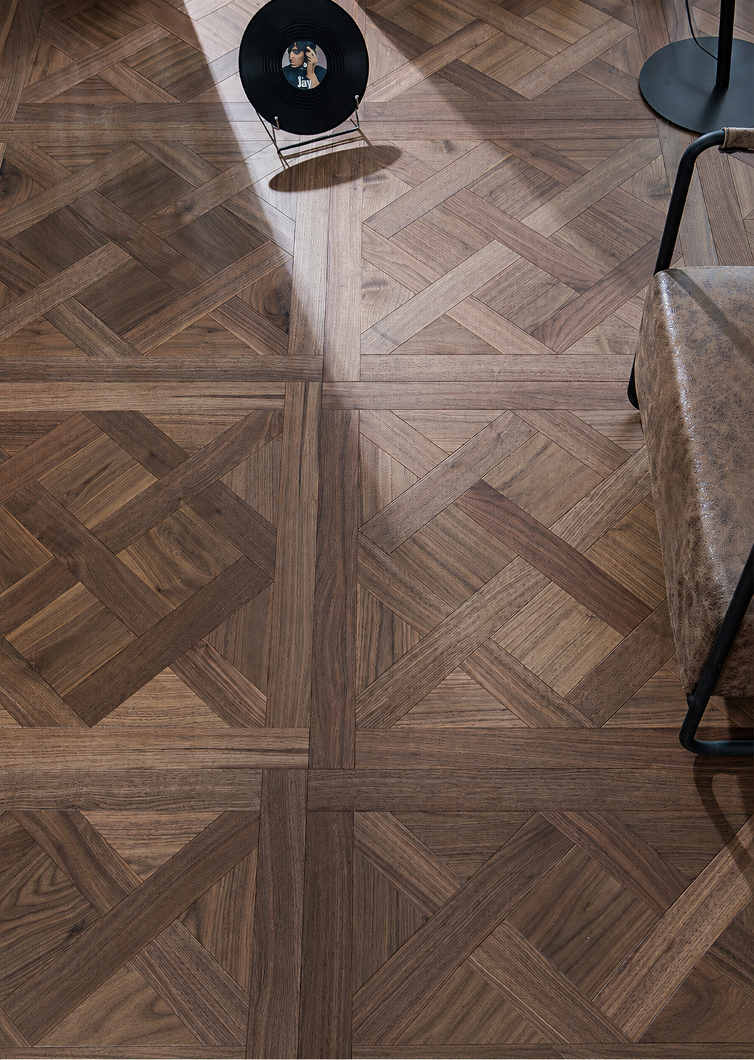 Versailles French Parquet — Black Walnut